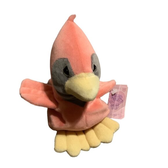 Vtg 1998 Precious Moments Tender Tails Cardinal Bird Plush Stuffed Animal 7" Ene - Picture 1 of 8